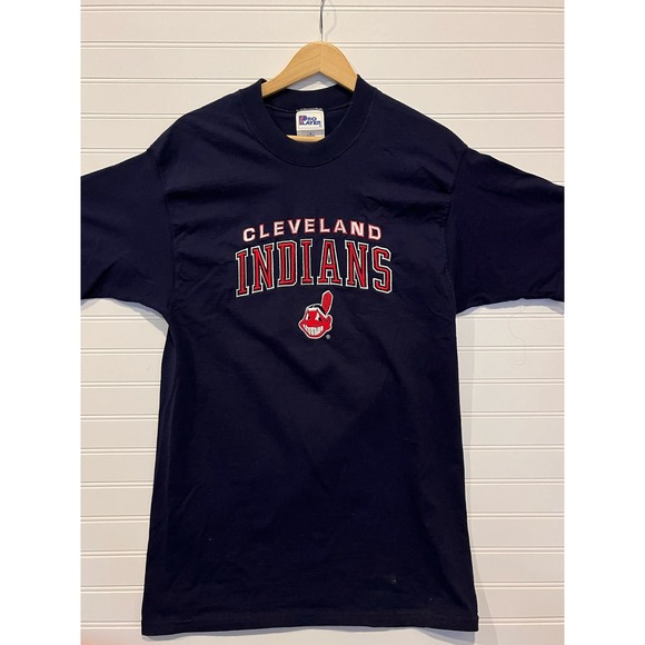 Vintage 90s Indians proplayer embridered tee - Picture 1 of 5
